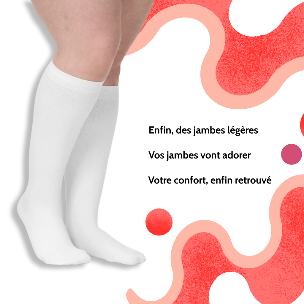 ✨ Enfin, des Jambes Légères et Confortables Toute la Journée ❤️