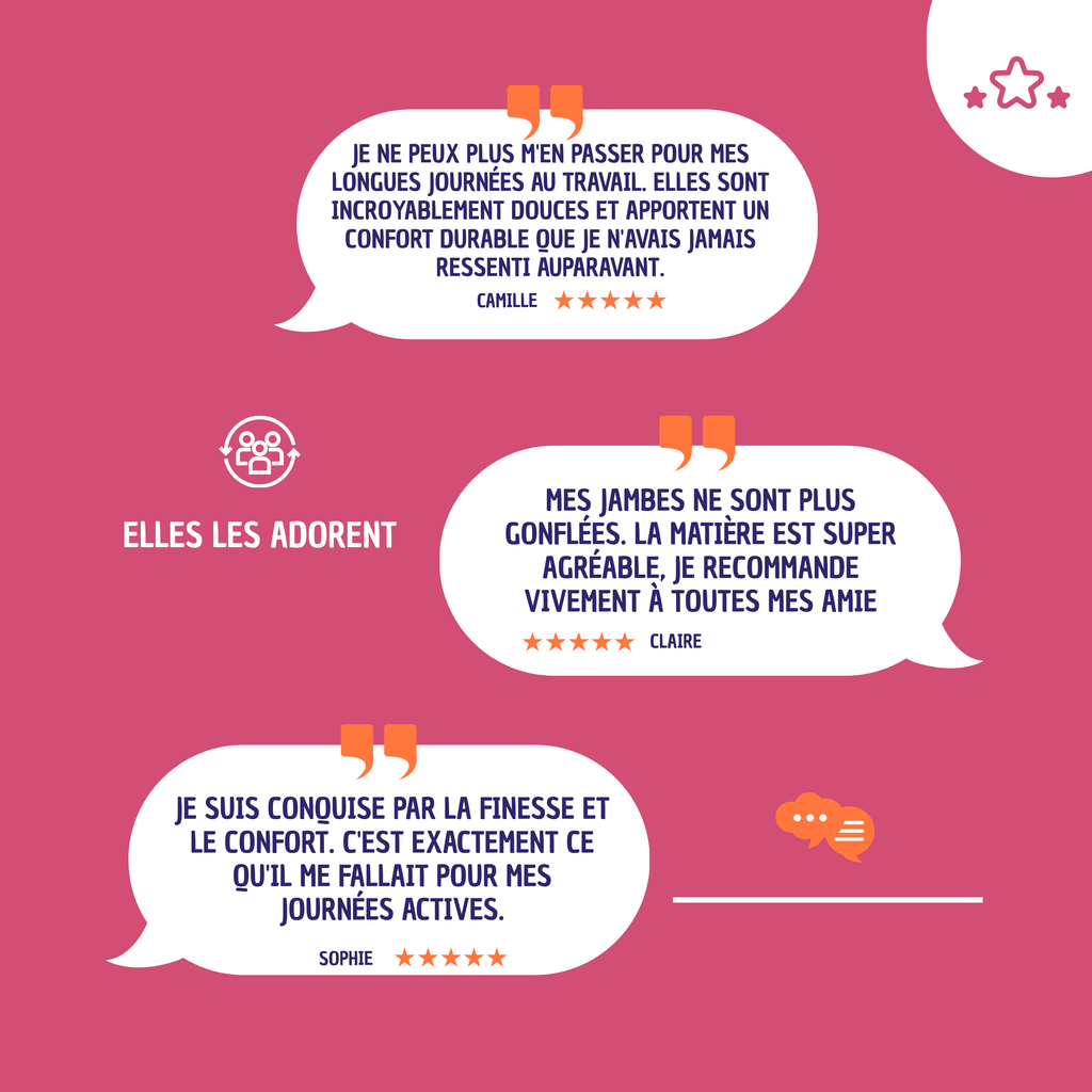 ✨ Enfin, des Jambes Légères et Confortables Toute la Journée ❤️